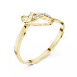 Gold Ring 1 (158), Yellow Gold, view 2