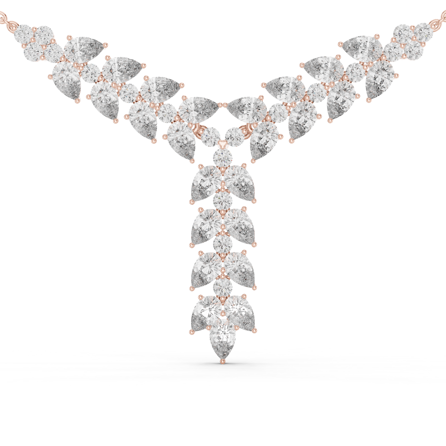 Gold Pendant GNK-0005, Rose Gold