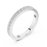 Gold Ring DDLR-229, White Gold, view 2