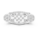 Gold Ring DDLR-753, White Gold, view 4