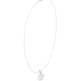 Gold Necklace SBWN (45), White Gold, view 1