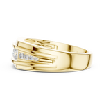 Gold Men's Ring GGR-0018, Yellow Gold, view 3