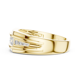 Gold Men's Ring GGR-0018, Yellow Gold, view 3