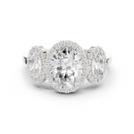Gold Ring DDLR-1062, White Gold