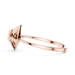 Gold Ring 1 (211), Rose Gold, view 3