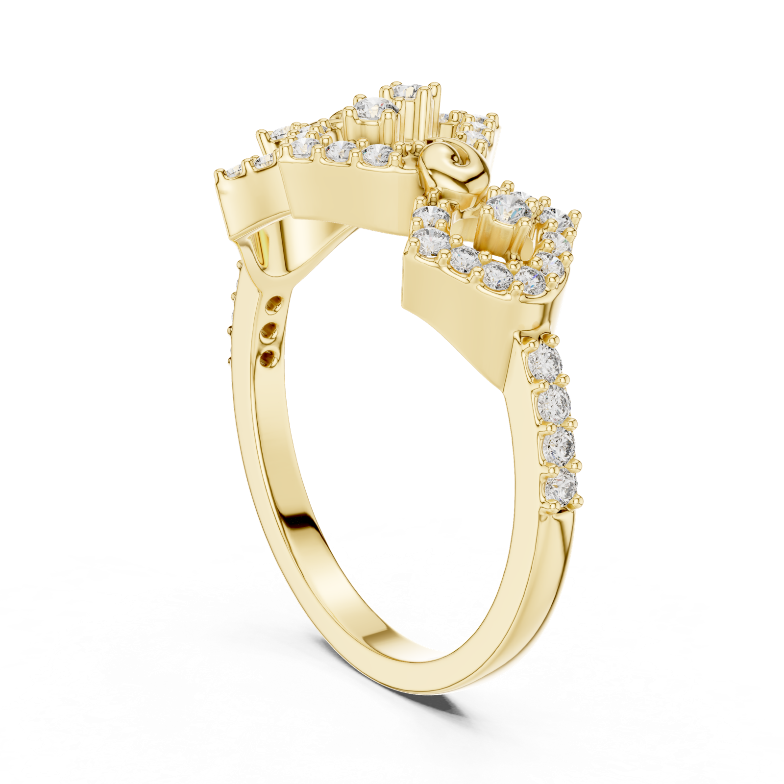 Gold Ring LR-01 (88), Yellow Gold