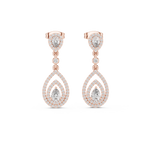 Gold Earrings 3-10007E_116_M, Rose Gold