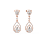 Gold Earrings 3-10007E_116_M, Rose Gold