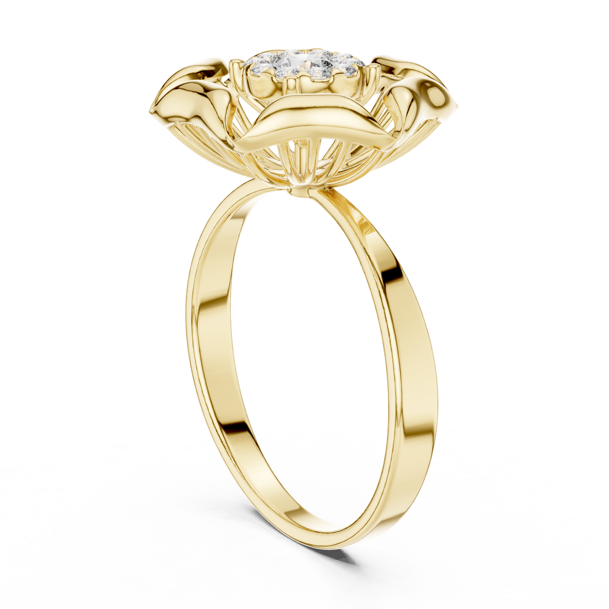 Gold Ring 1 (203), Yellow Gold, view 1