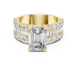 Gold Ring DDLR-199, Yellow Gold, view 4