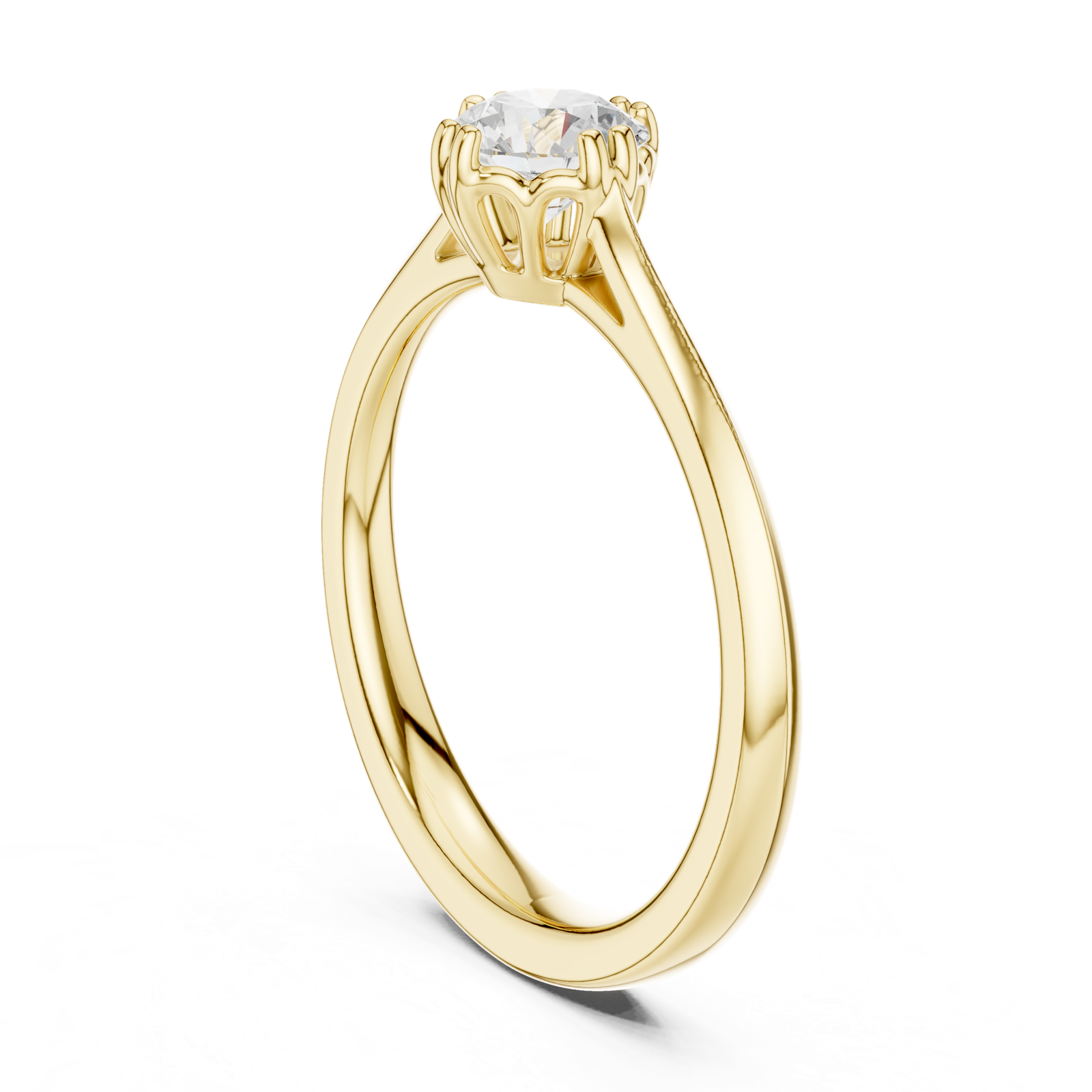 Gold Ring DDLR-554, Yellow Gold