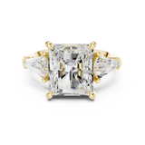 Gold Ring DDLR-288, Yellow Gold, view 4