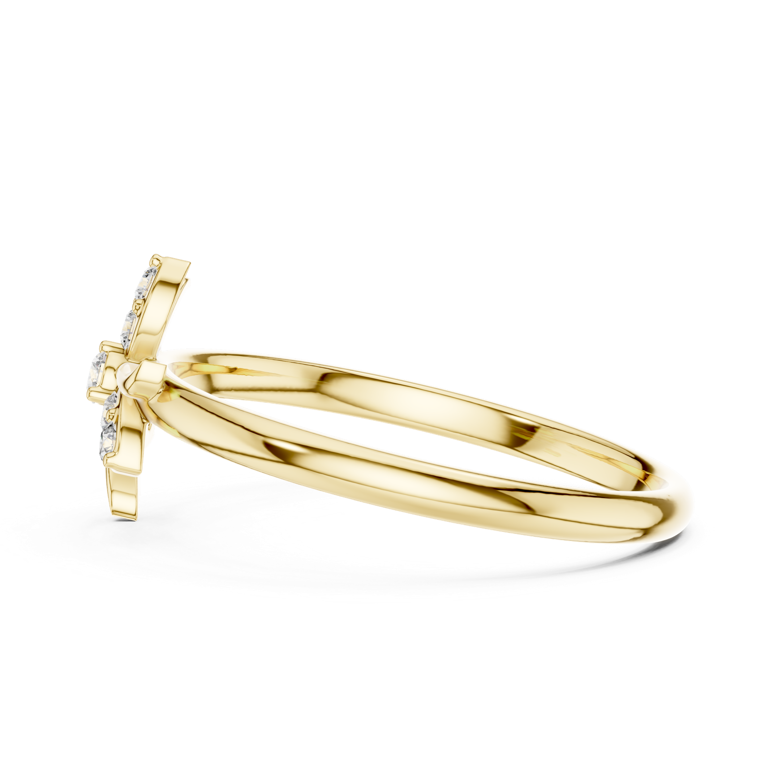 Gold Ring 1 (342), Yellow Gold, view 3