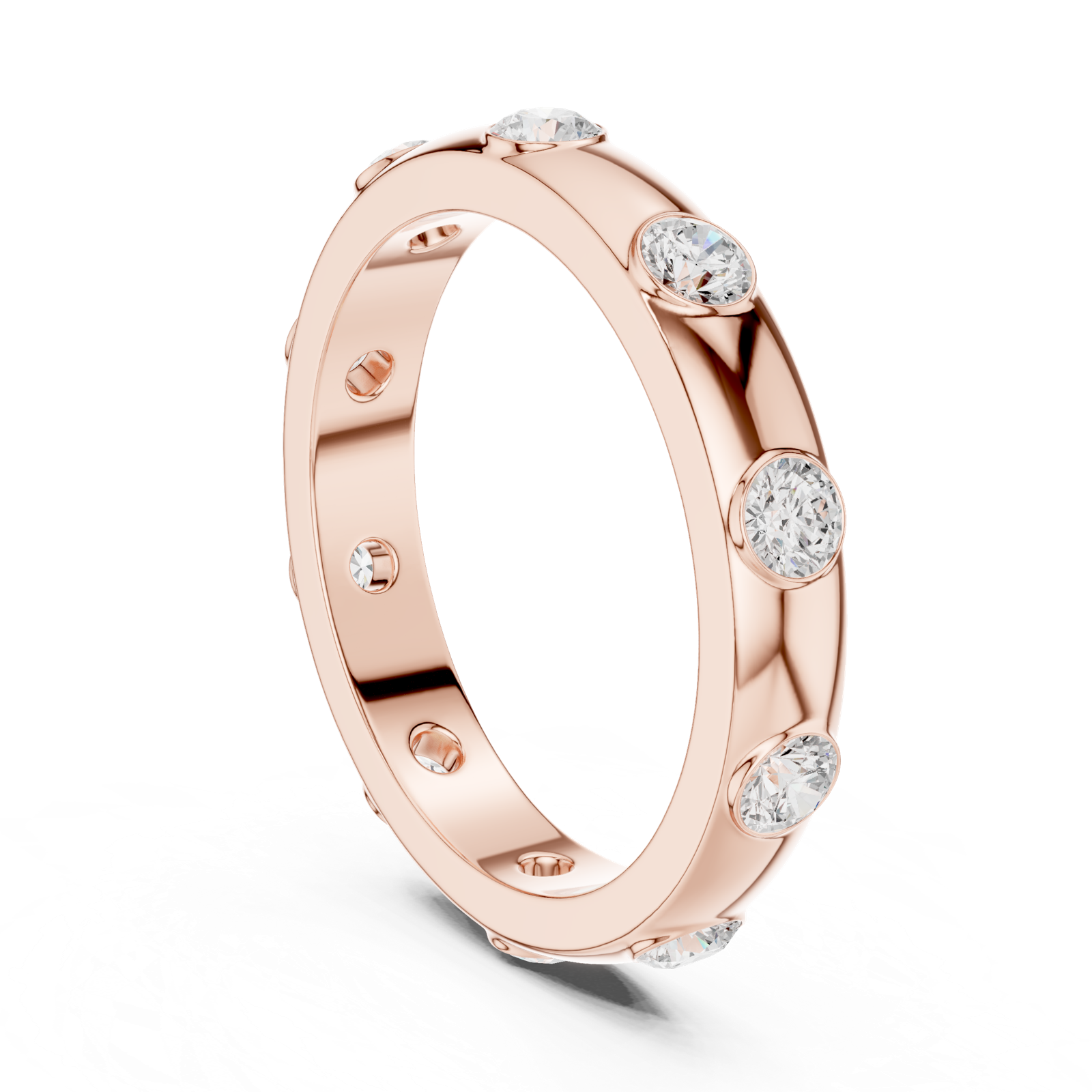 Gold Ring DDLR-352, Rose Gold