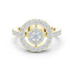 Gold Ring DDLR-823, Yellow Gold