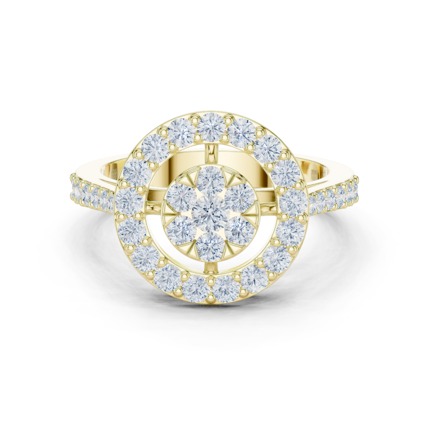 Gold Ring DDLR-823, Yellow Gold