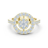 Gold Ring DDLR-823, Yellow Gold