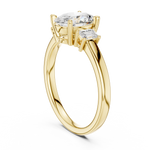Gold Ring DDLR-869, Yellow Gold, view 1
