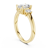 Gold Ring DDLR-869, Yellow Gold, view 1
