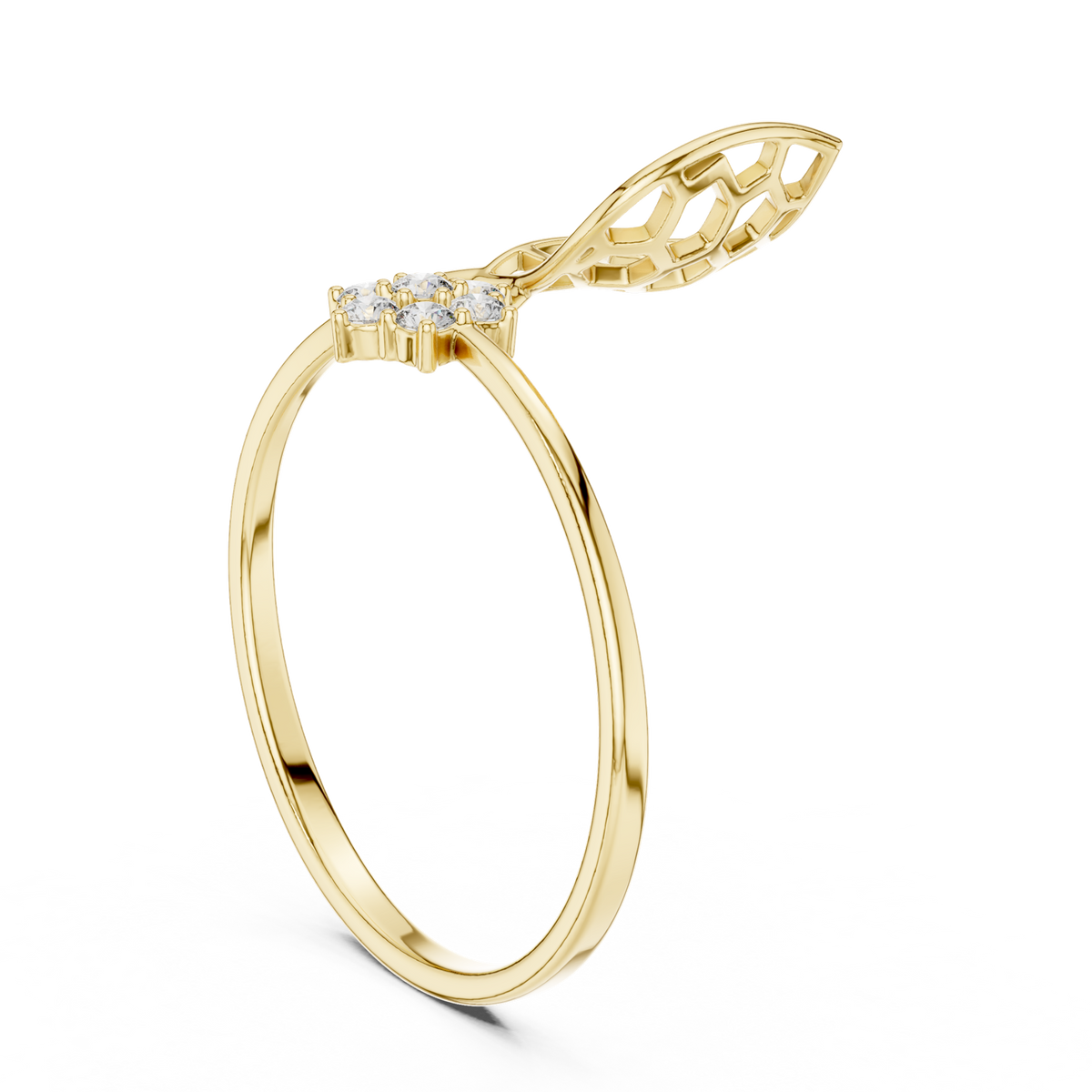 Gold Ring 1 (159), Yellow Gold, view 1