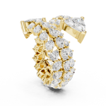 Gold Ring DDLR-845, Yellow Gold, view 1