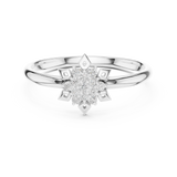 Gold Ring 1 (279), White Gold, view 4