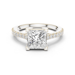 Gold Ring DDLR-880, White Gold