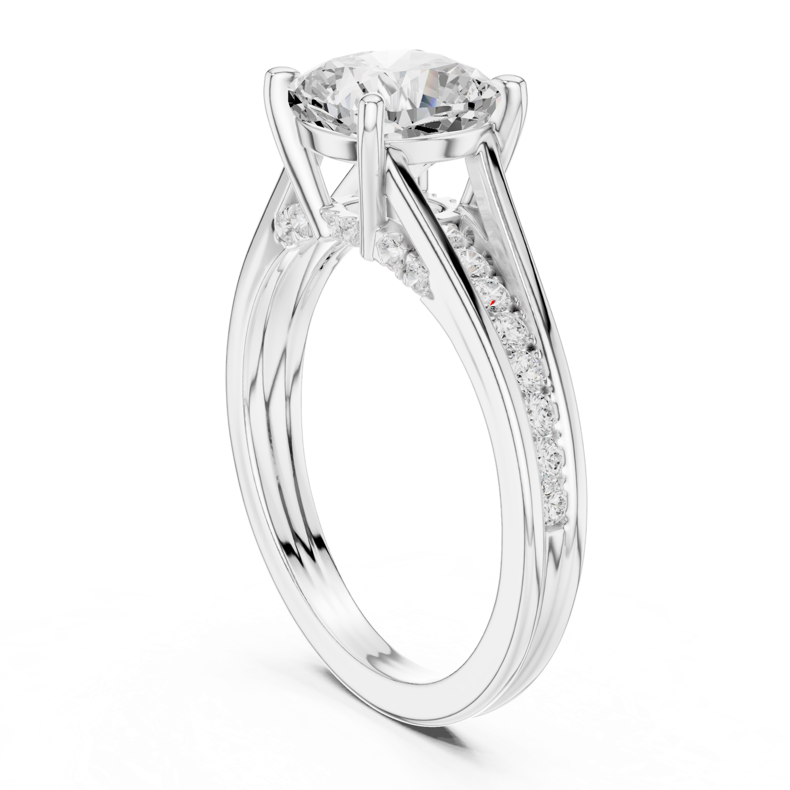 Gold Ring DDLR-993, White Gold