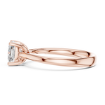 Gold Ring DDLR-536, Rose Gold, view 3