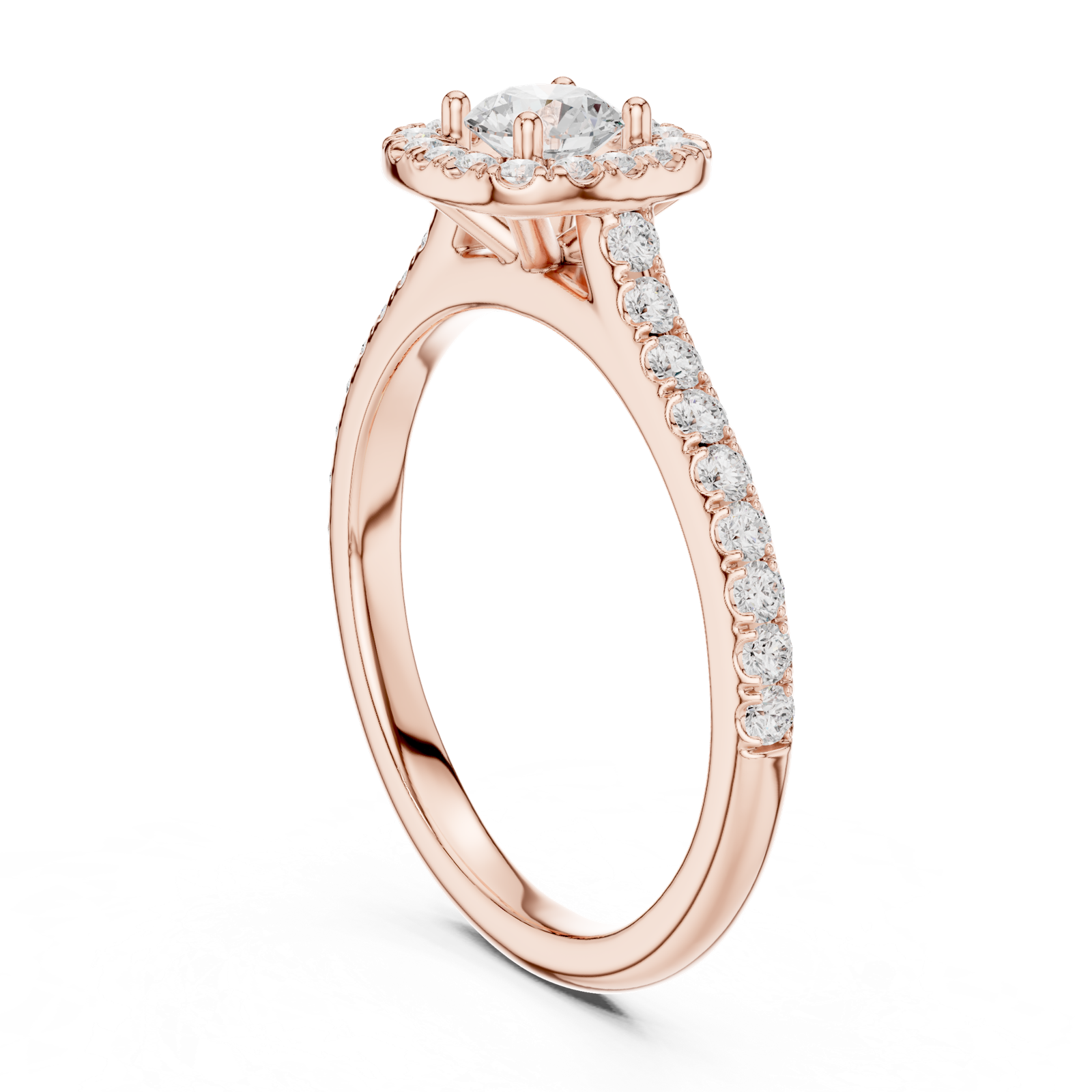 Gold Ring LR-0216, Rose Gold