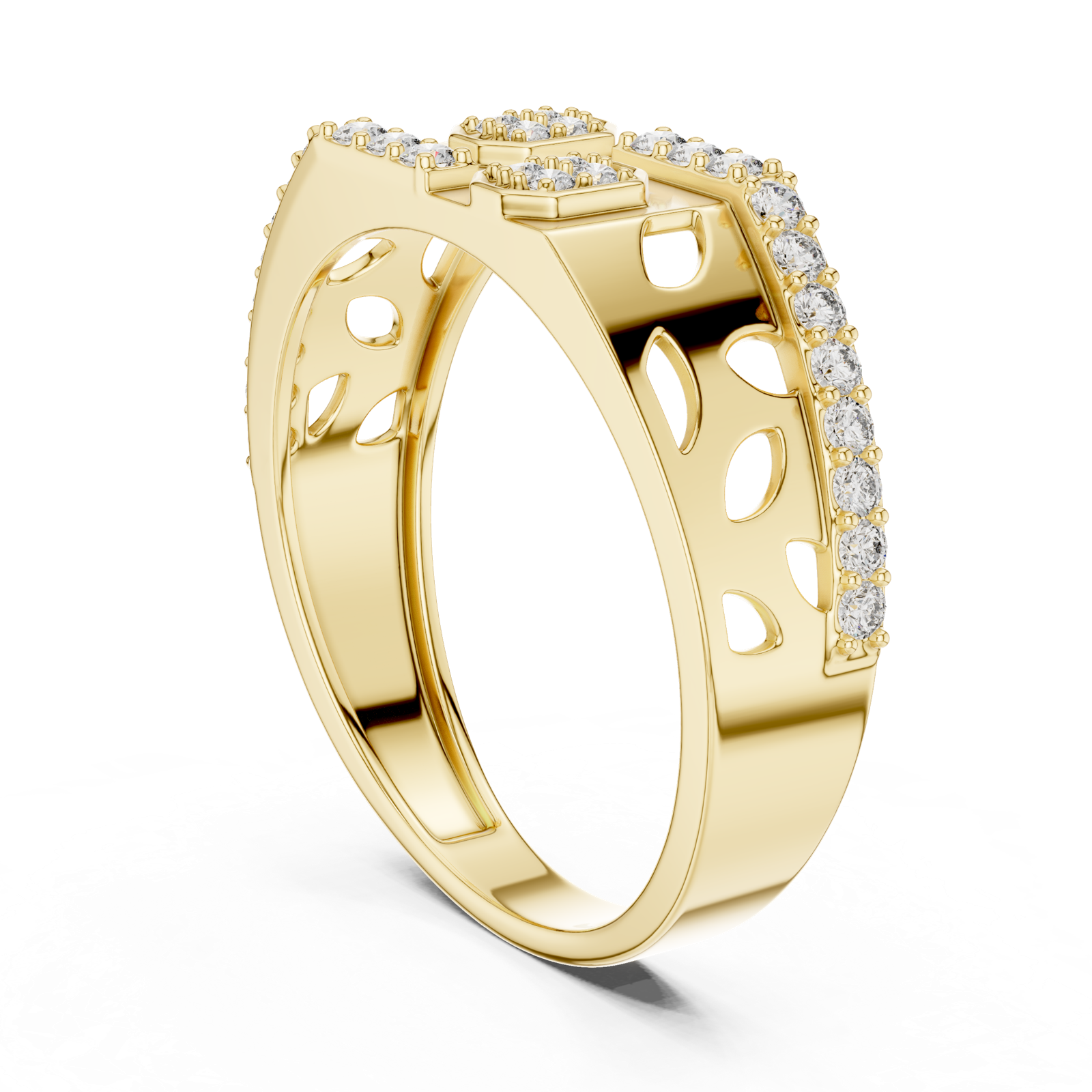 Gold Ring LR-01 (30), Yellow Gold