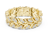 Gold Ring R35, Yellow Gold, view 4