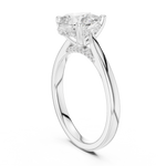 Gold Ring DDLR-987, White Gold