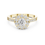 Gold Ring ALR-66, Yellow Gold, view 4