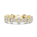 Gold Ring DDLR-210, Yellow Gold, view 3