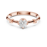 Gold Ring DDLR-796, Rose Gold, view 4