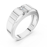 Gold Ring SBMR(39), White Gold, view 2