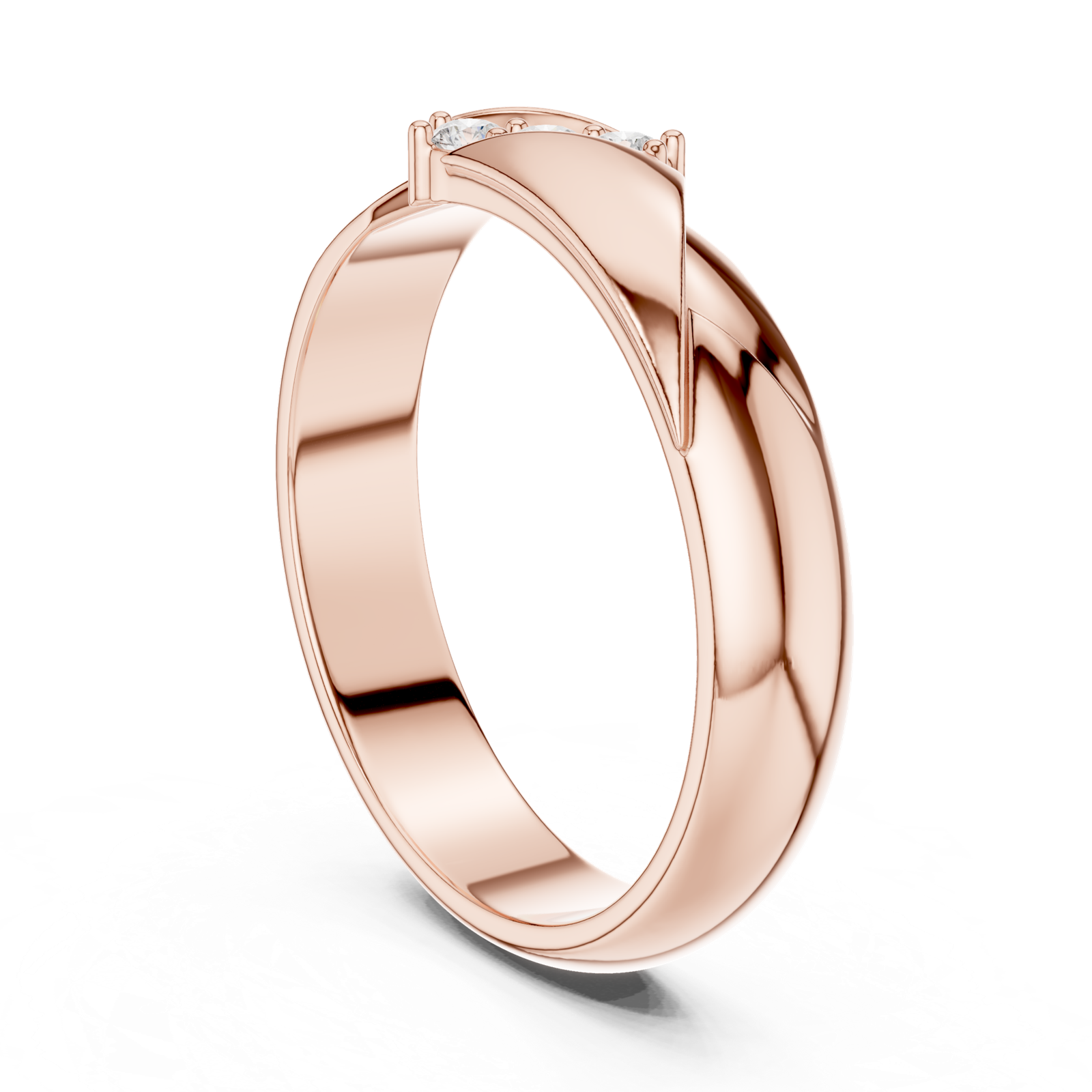 Gold Ring SBMR(19), Rose Gold