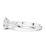 Gold Ring DDLR-159, White Gold, view 3