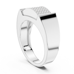 Gold Ring SBMR(49), White Gold