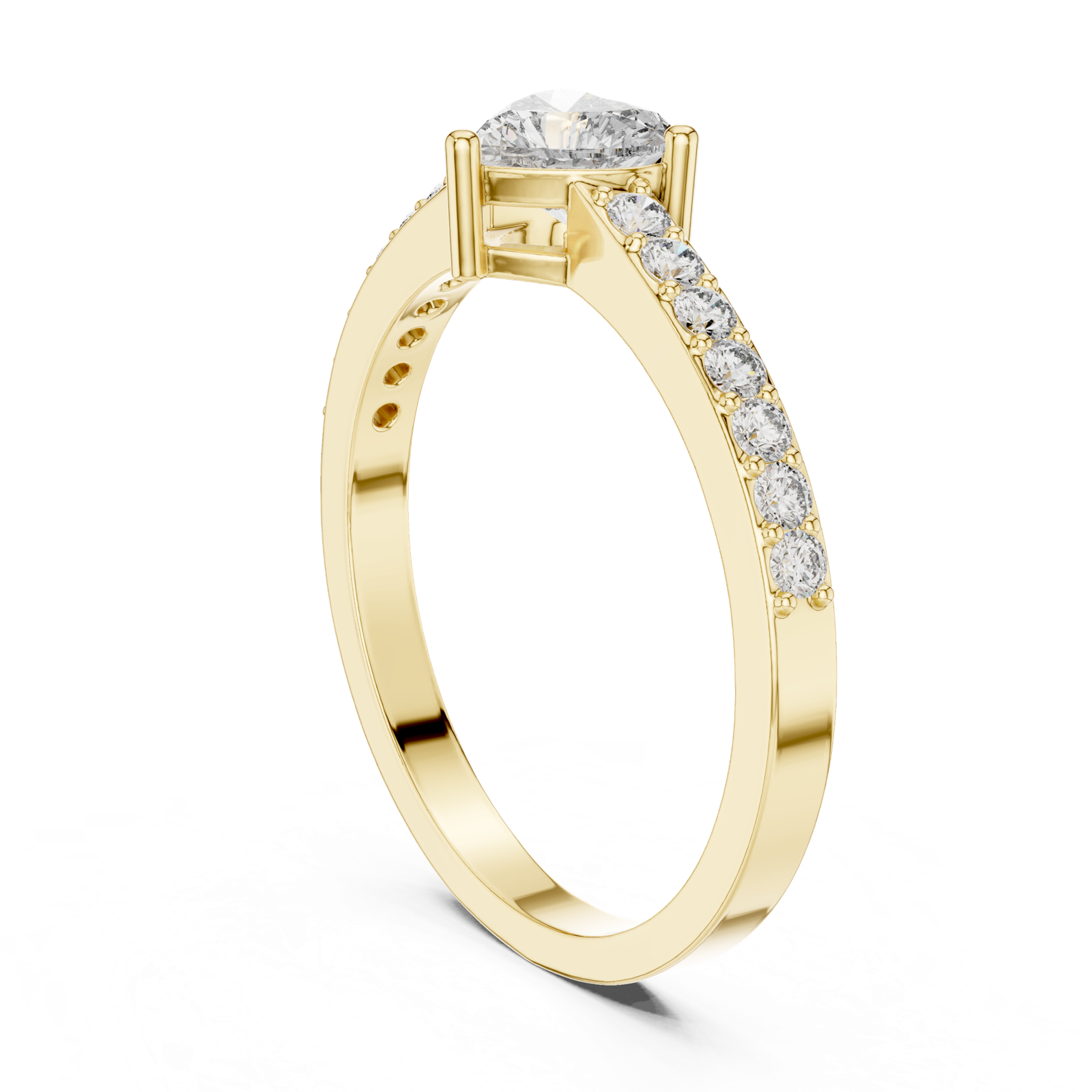 Gold Ring ABR-31, Yellow Gold