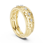 Gold Ring 12-10071@L, Yellow Gold, view 1