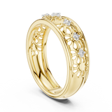Gold Ring 12-10071@L, Yellow Gold, view 1