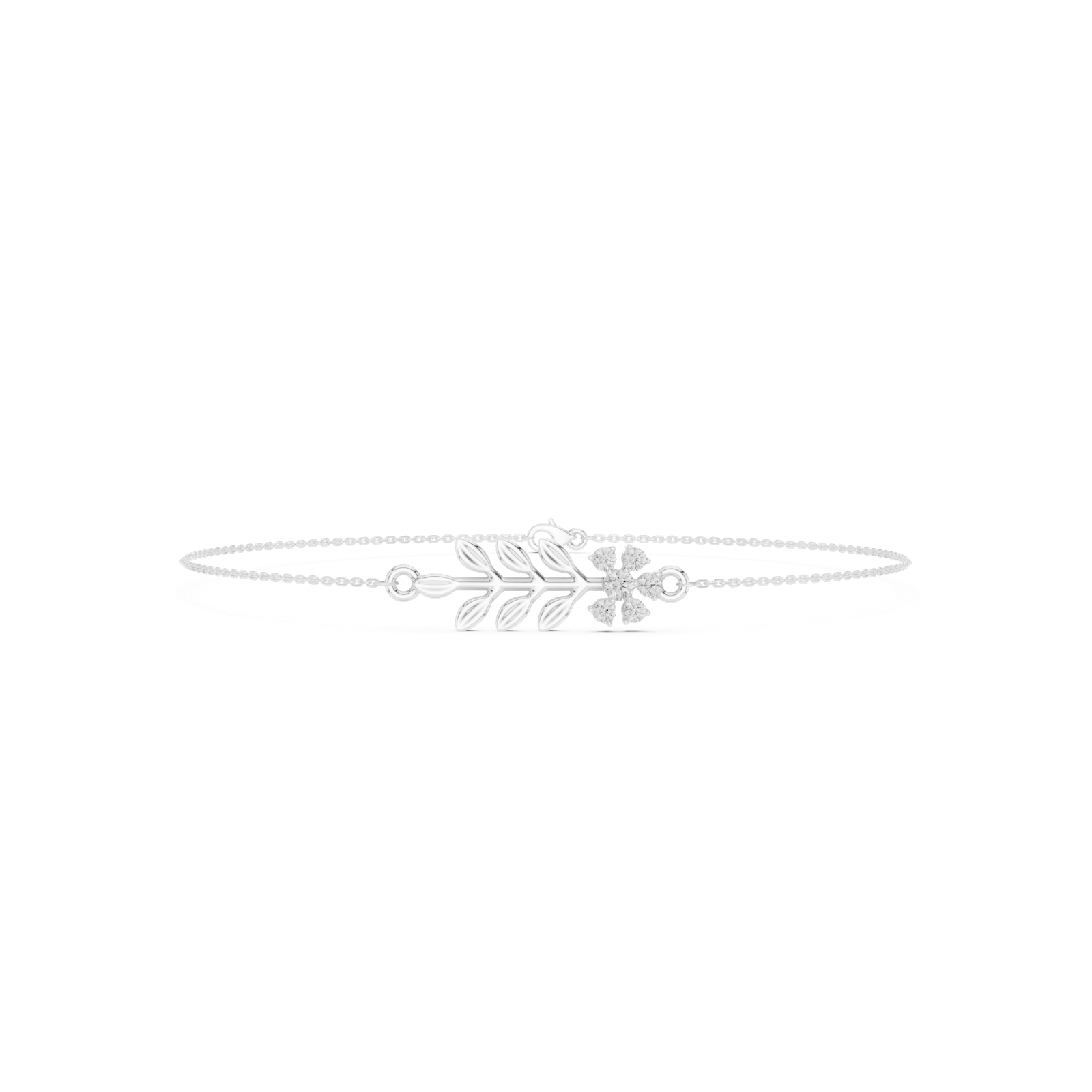 Gold Bracelet SBWB (2), White Gold