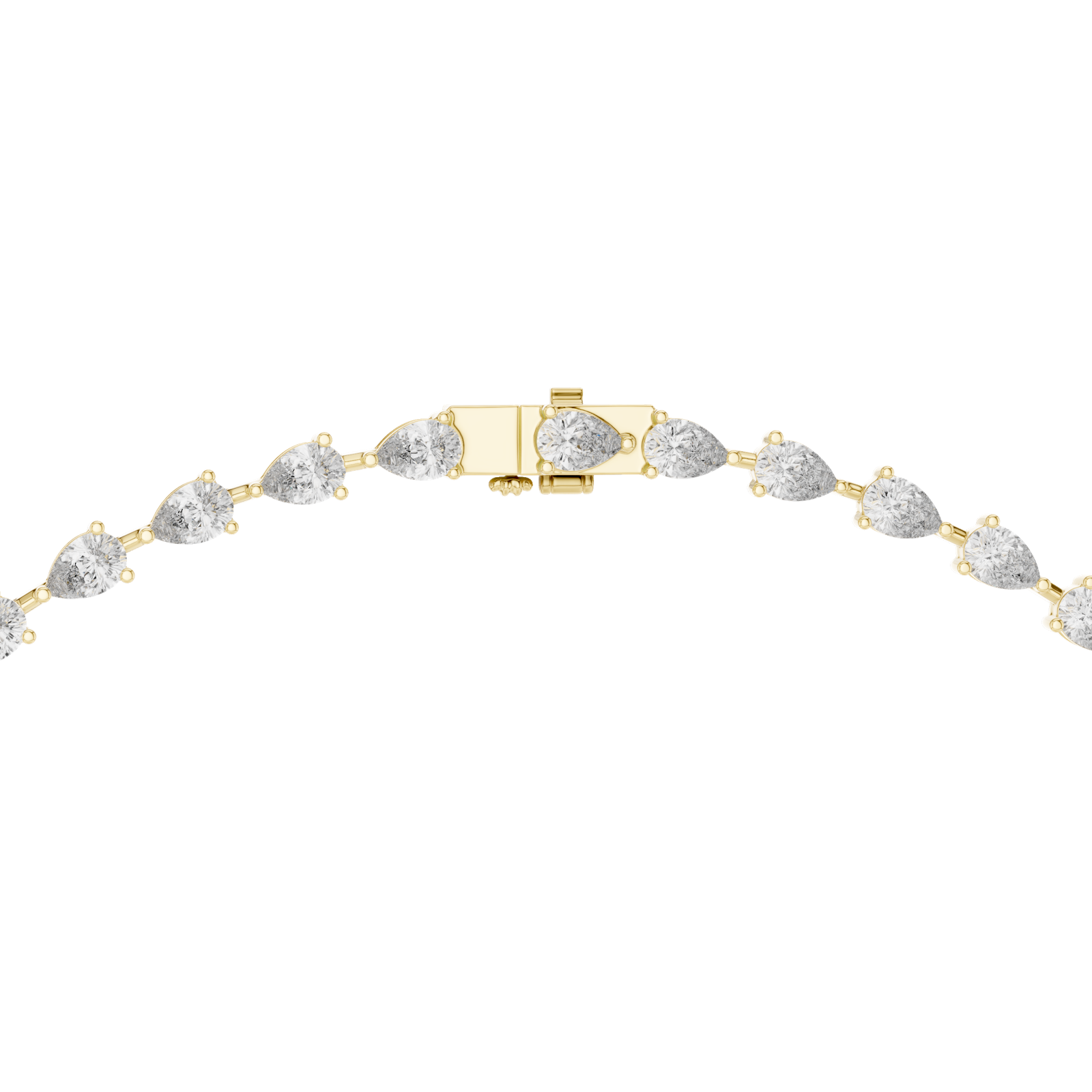 Gold Necklace GNK-0017, Yellow Gold, view 4