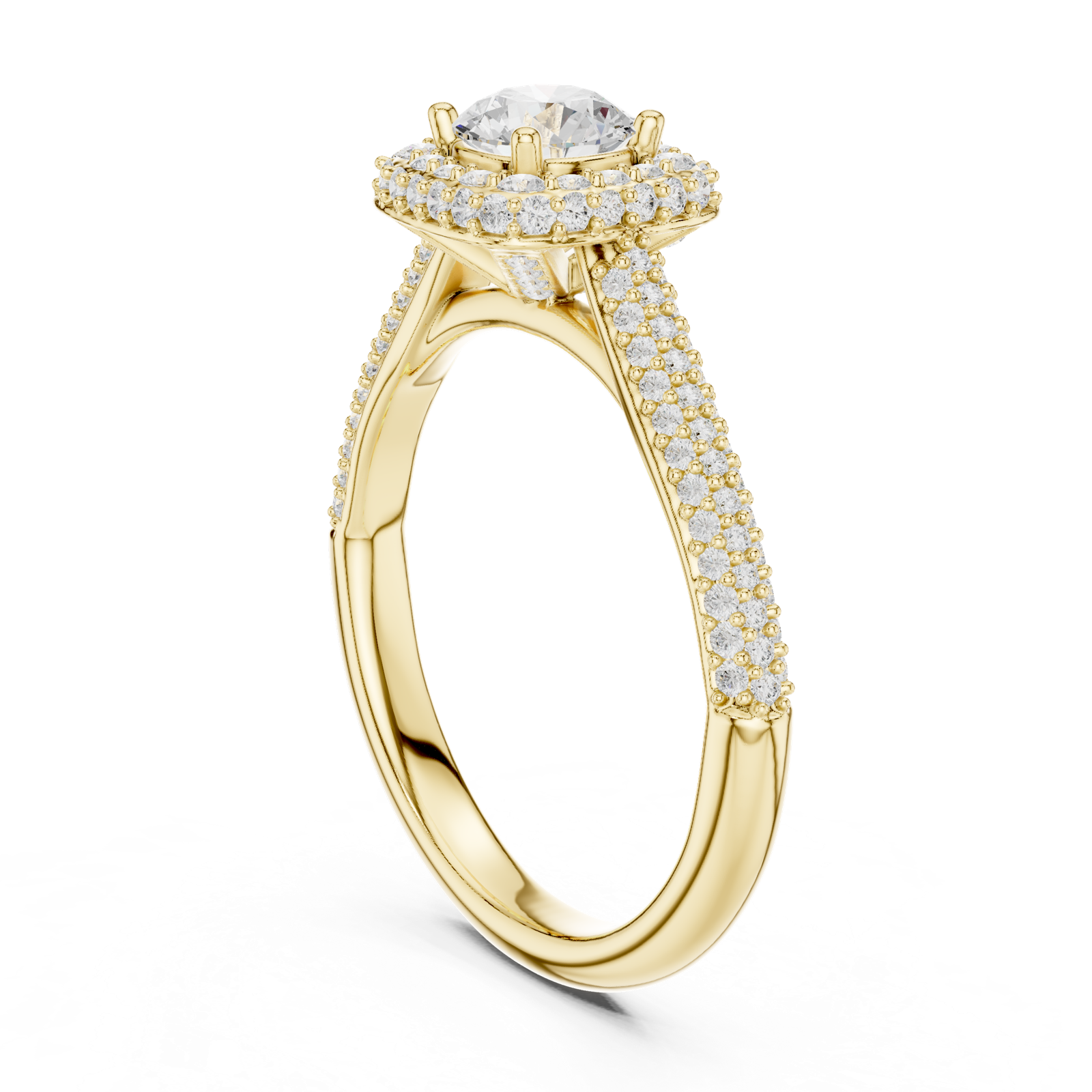 Gold Ring LR-0244, Yellow Gold, view 1