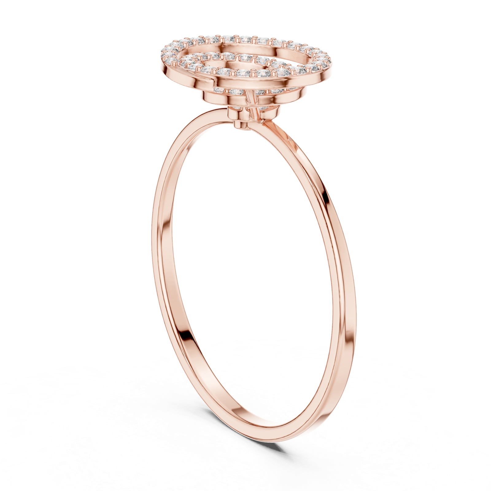 Gold Ring 1 (256), Rose Gold