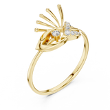 Gold Ring 1 (142), Yellow Gold, view 2