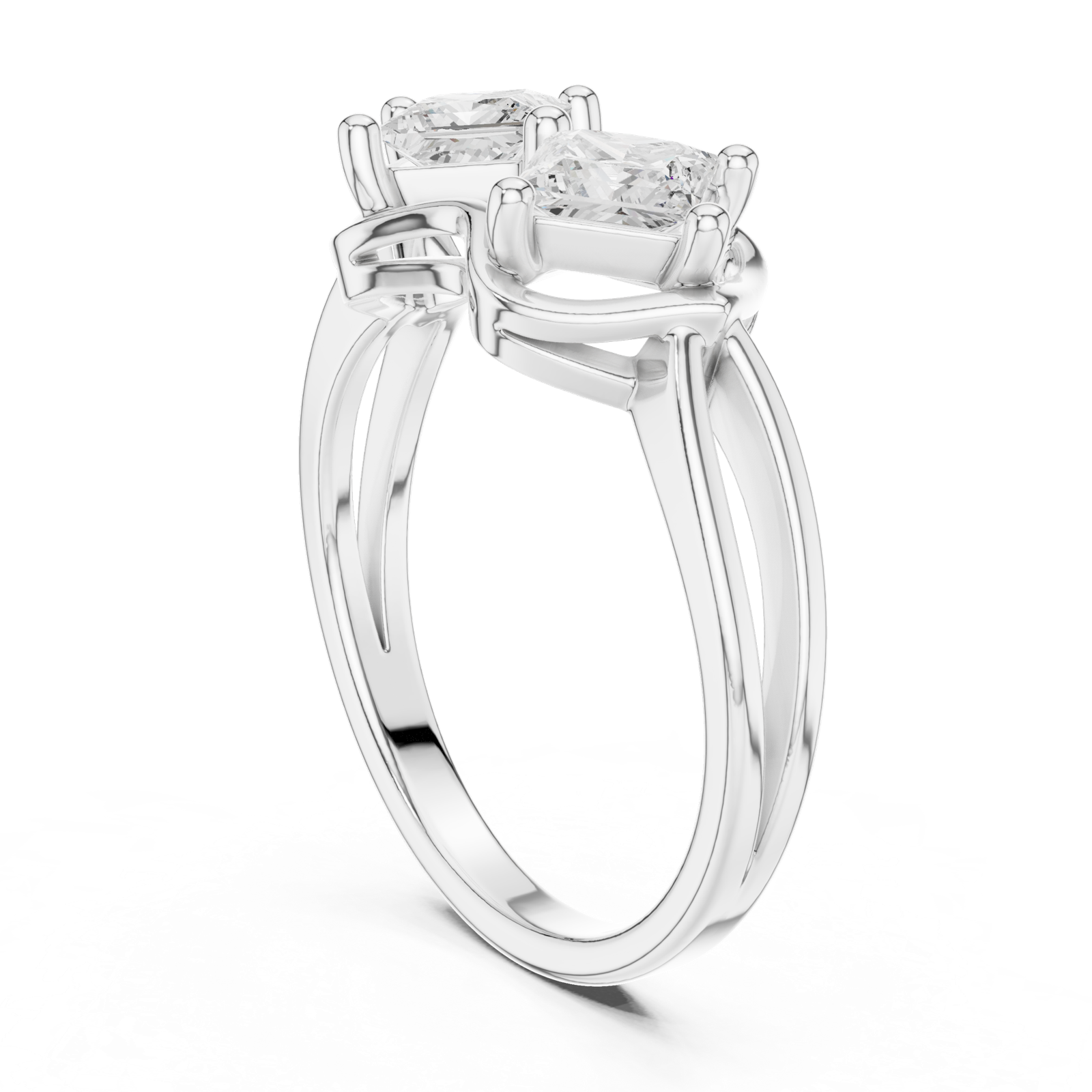 Gold Ring DDLR-516, White Gold
