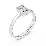 Gold Ring DDLR-537, White Gold, view 2